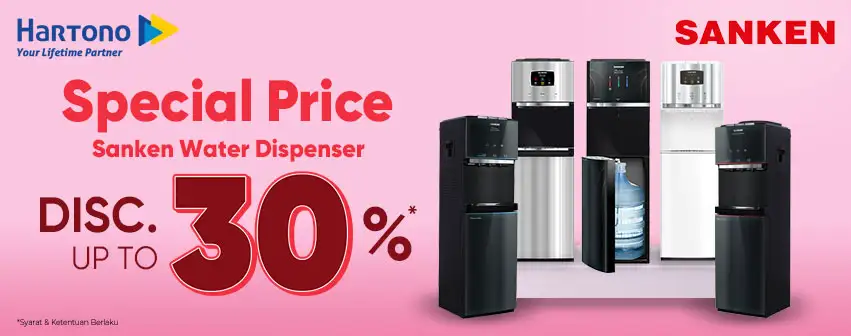 Sanken Dispenser & Rice Cooker Discount up to 30%