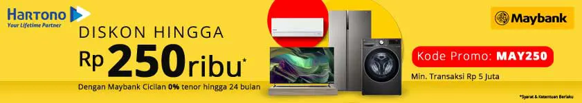 Belanja Elektronik Online lebih Hemat pakai Kartu Kredit Maybank diskon hingga 250rb