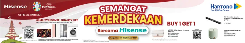 Semangat Kemerdekaan bersama Hisense