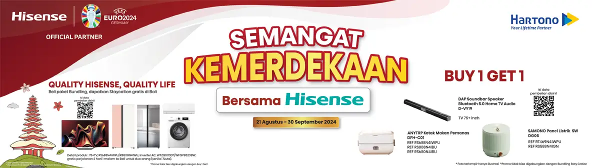 Semangat Kemerdekaan bersama Hisense