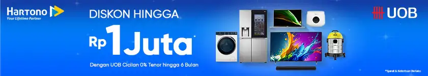 Belanja Elektronik Online dengan Kartu Kredit UOB Diskon Hingga 1 Juta Cicilan 0%