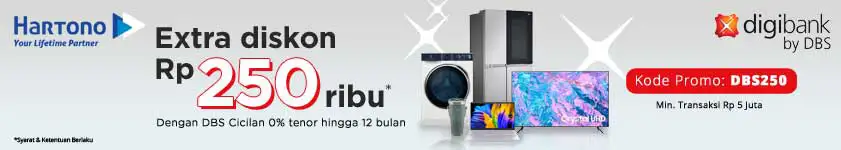 Belanja Elektronik Online lebih Hemat pakai Kartu Kredit DBS diskon hingga 250rb