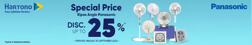 Panasonic Fan Diskon Hingga 25%