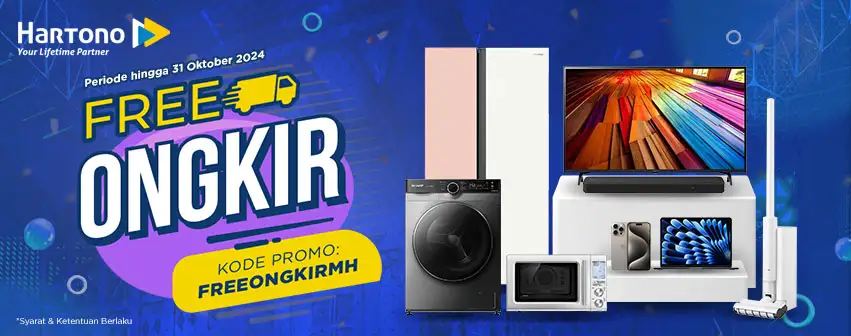 Belanja Elektronik Online di MyHartono Gratis Ongkir!!