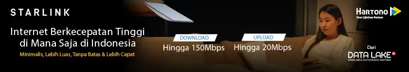 Starlink dari Data Lake hadir di Hartono