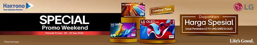 LG TV Harga Spesial Weekend