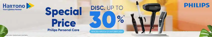 Philips Personal Care Diskon Hingga 30%