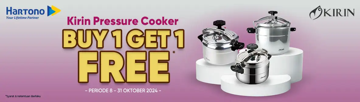 Kirin Pressure Cooker Buy 1 Get 1