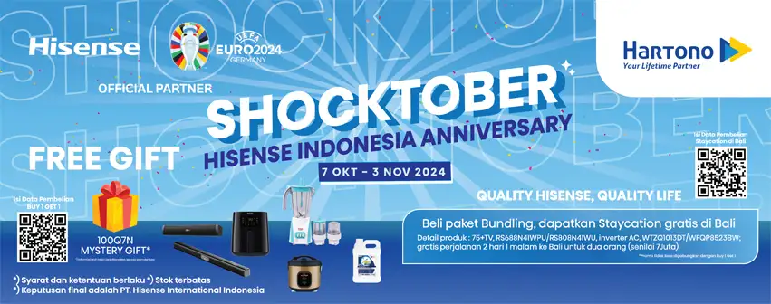 Shocktober: Hisense Indonesia Anniversay