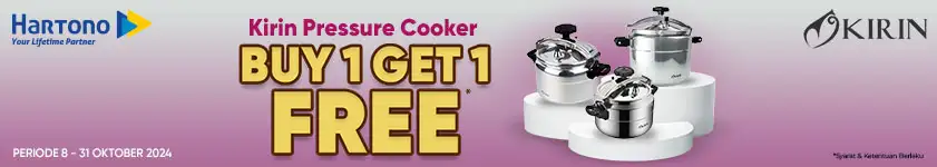 Kirin Pressure Cooker Buy 1 Get 1