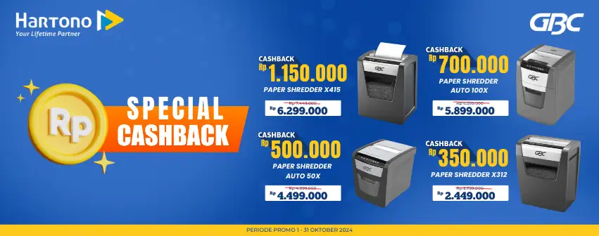 GBC Paper Shredder Special Cashback