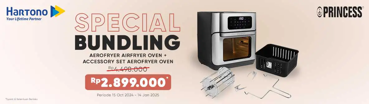 Princess Special Bundling Air Fryer & Accessory