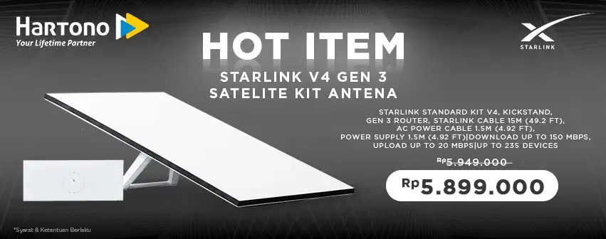 STARLINK STANDARD KIT V4 GEN3