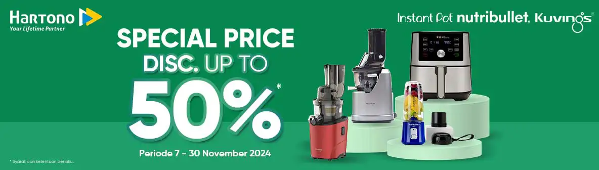 Diskon hingga 50% Small Kitchen Appliances