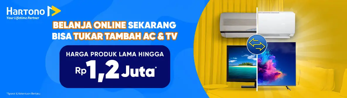 Trade In TV & AC Hartono