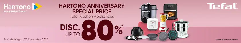 Tefal Big Sale! Diskon hingga 80%