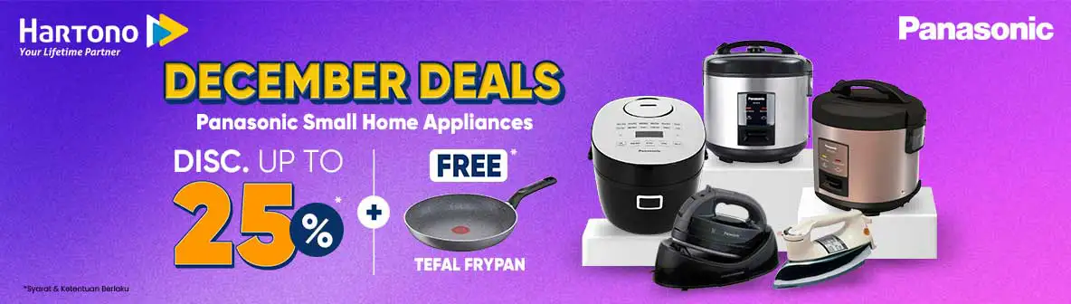 Panasonic Rice Cooker & Steam Iron, Holiday Deals!