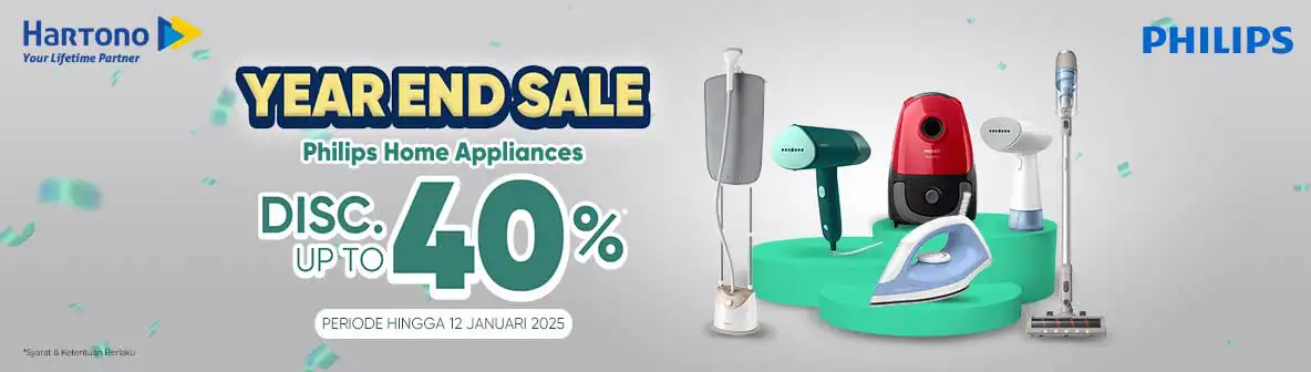 Philips Home Appliances Discount up to 40%