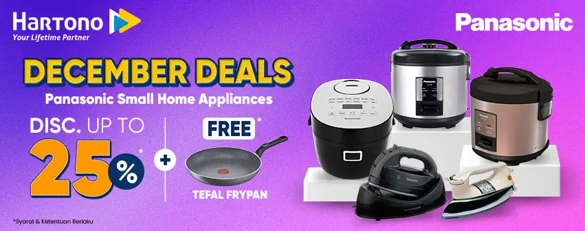 Panasonic Rice Cooker & Steam Iron, Holiday Deals!