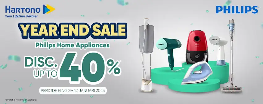 Philips Home Appliances Discount up to 40%