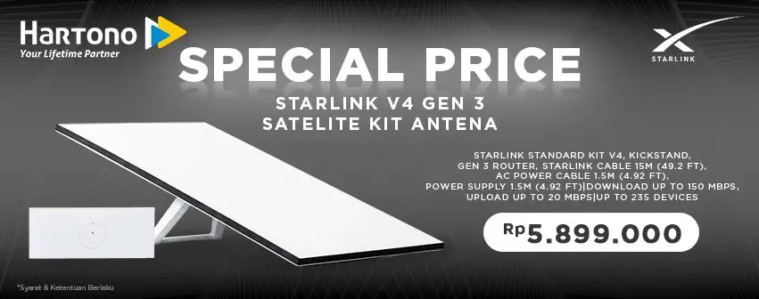 STARLINK STANDARD KIT V4 GEN3