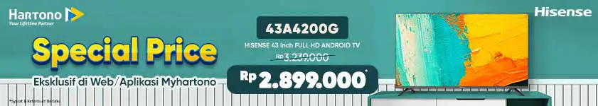 Hisense 43 inch LED FHD A4200G Android TV Special Price