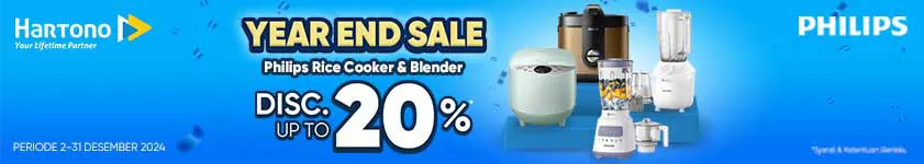 Philips Rice Cooker & Blender Year End Sale!