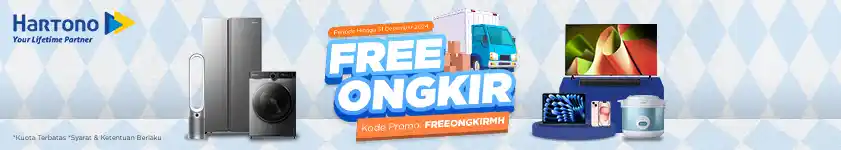 Belanja Elektronik Online di MyHartono Gratis Ongkir!!