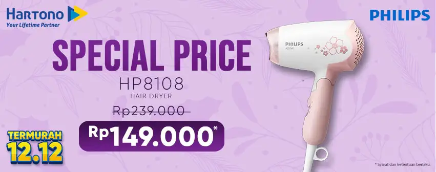 Philips DryCare Pengering rambut HP8108