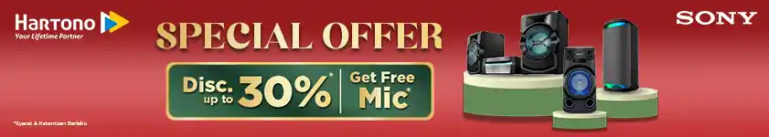 Sony Audio Extra Discount & Get Free Microphone