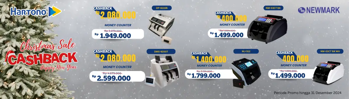 Newmark Money Counter Special Cashback