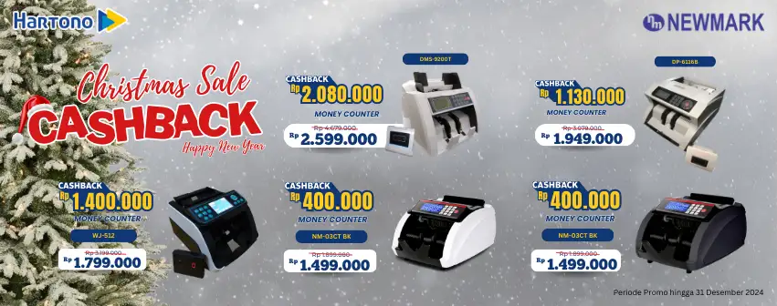 Newmark Money Counter Special Cashback