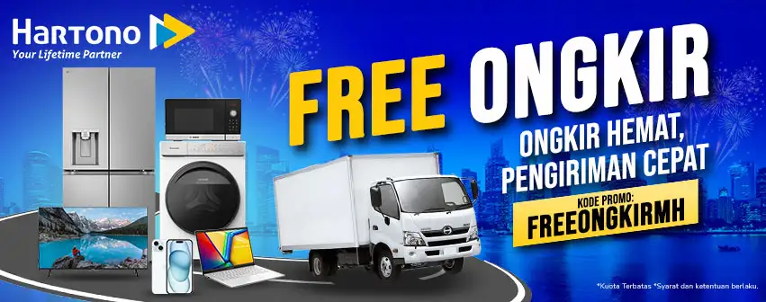 Belanja Elektronik Online di MyHartono Gratis Ongkir!!