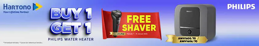 Philips Water Heater Free Shaver