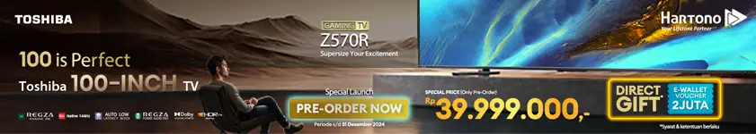 Pre Order Toshiba TV Gaming 100 inch Z570R