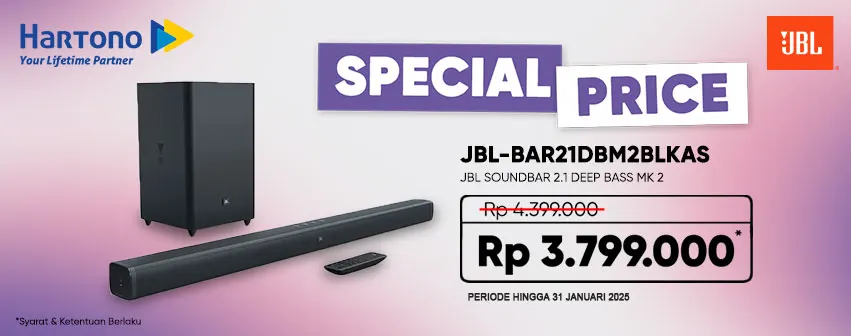 Soundbar JBL Bar 2.1 Deep Bass (MK2) Special Price