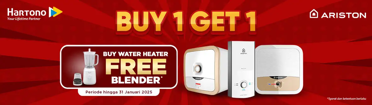 Ariston Water Heater Gratis Panasonic Blender