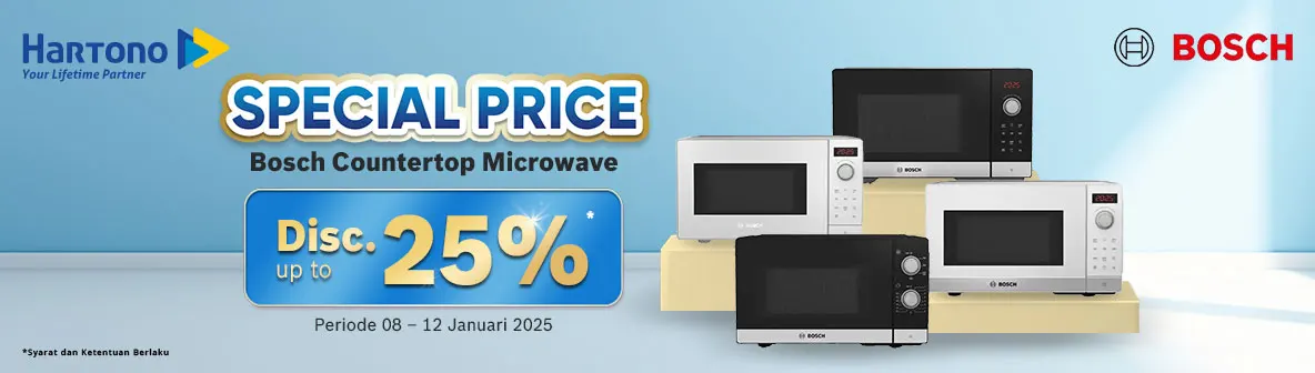 Bosch Microwave Extra Discount!