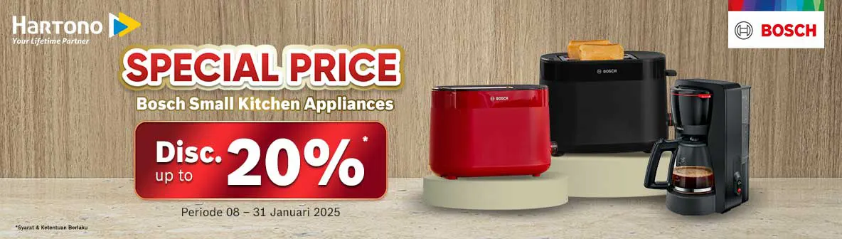 Bosch Toaster & Drip Coffee Maker Special Discount up to 20%