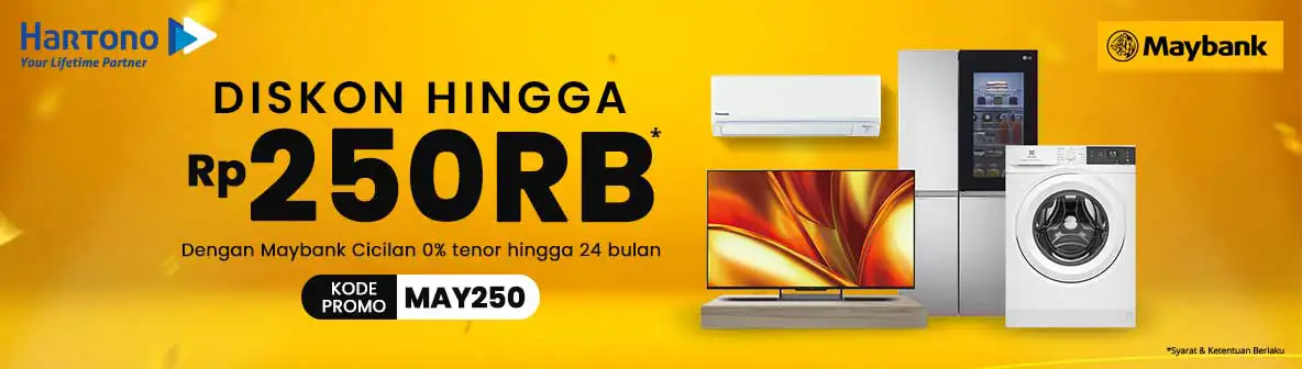 Belanja Elektronik Online lebih Hemat pakai Kartu Kredit Maybank diskon hingga 250rb