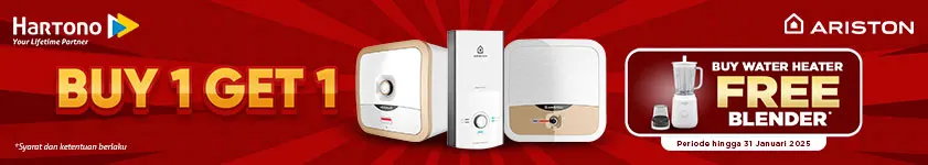 Ariston Water Heater Gratis Panasonic Blender