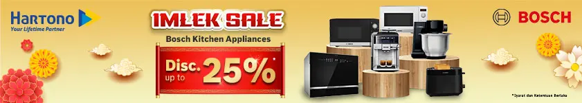 Bosch Kitchen Appliances CNY Extra Discount!