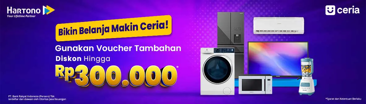 Belanja Elektronik hemat pakai BRI Ceria