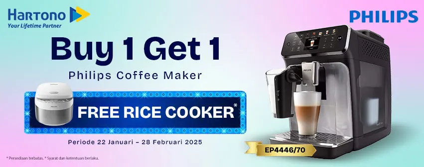 Philips Coffee Maker Free Rice Cooker