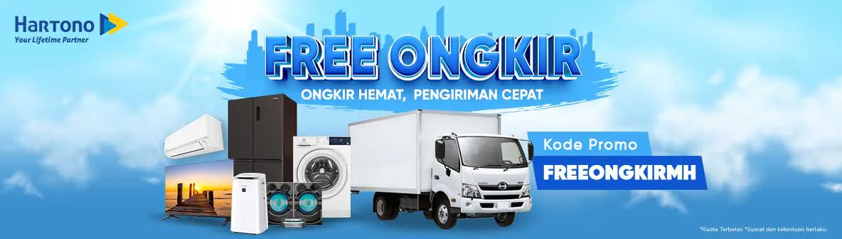 Belanja Elektronik Online di MyHartono Gratis Ongkir!!