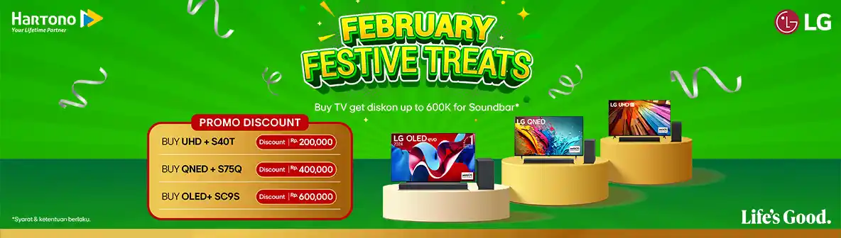 LG TV & Soundbar Festive Treats