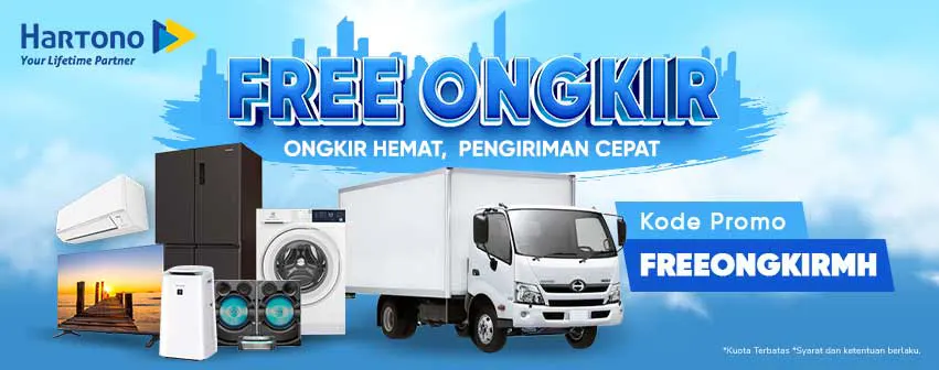 Belanja Elektronik Online di MyHartono Gratis Ongkir!!