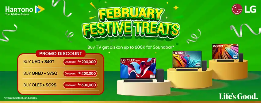 LG TV & Soundbar Festive Treats