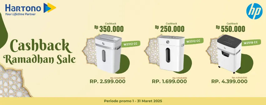 HP Paper Shredder Special Cashback