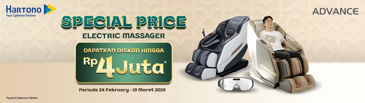 Advance Electric Massager Diskon s.d 4 Juta